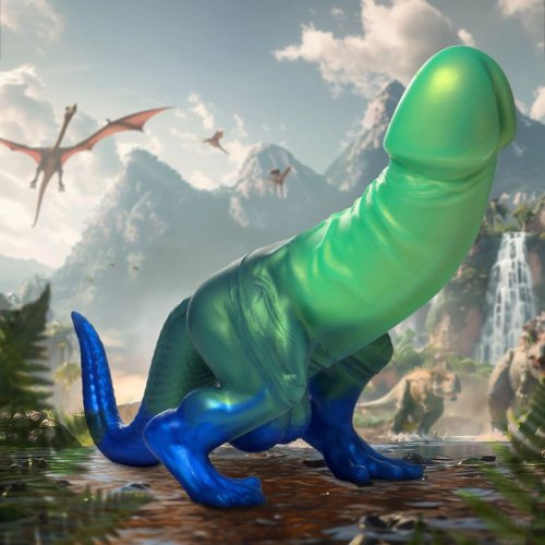 Jurassic Cock Dinosaur Silicone Dildo