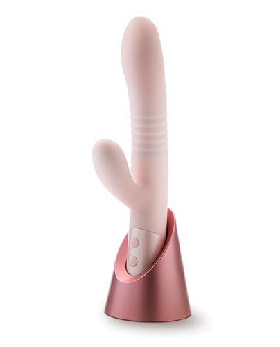 Blush Fraya Rabbit Rechargeable Vibrator - Pink