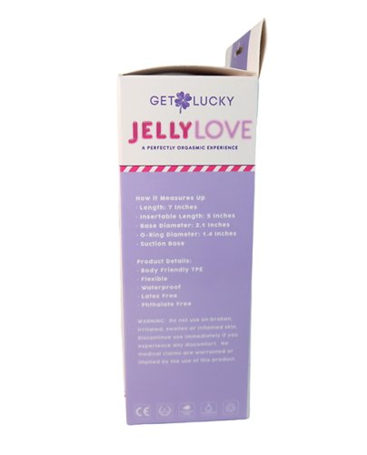 Get Lucky 7\" Jelly Series Jelly Love - Purple