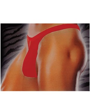 Male Power Bong Thong Red S/M