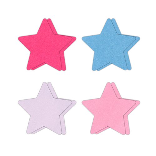 Pretty Pasties Star II Assorted 4 sets