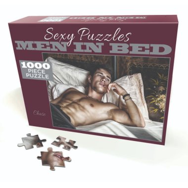 Men In Bed Chase 1000pc Puzzle *