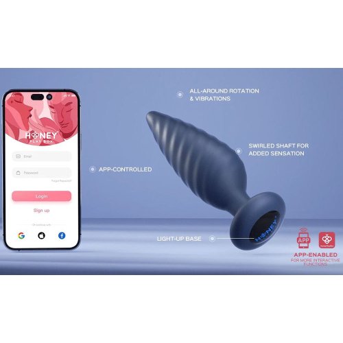 Noah App-Enabled Rotating Butt Plug