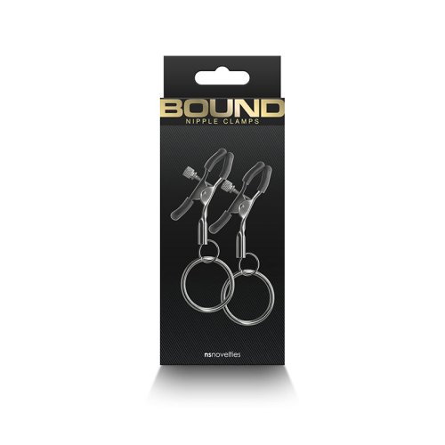 Bound Nipple Clamps - C2 - Gunmetal