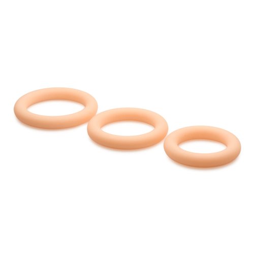 JOCK Discrete Silicon CockRing Set Light