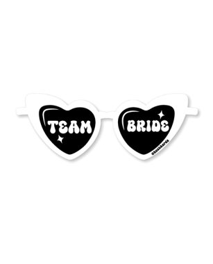 Team Bride Sticker - Pack of 3