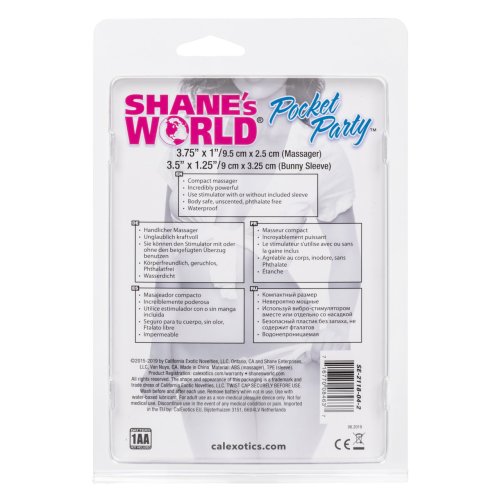 SHANES WORLD POCKET PARTY PINK