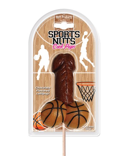 Sports Nuts Cock Pop Basketballs - Chocolate