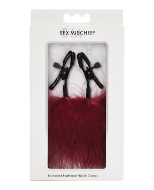 SEX & MISCHIEF ENCHANTED FEATHER NIPPLE CLAMPS
