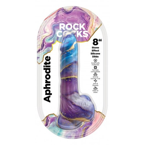 Rock Cocks - Aphrodite 8\" Textured Dildo