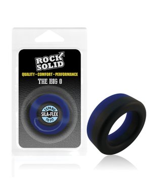 Rock Solid Big O Ring - Black/Blue
