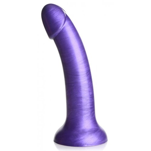 G-Tastic 7\" Metallic Silicone Dildo -Pur