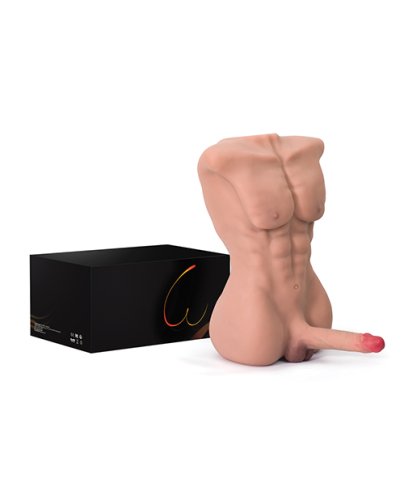 NO ETA $Atlas Torso Male Sex Doll with Flexible Dildo
