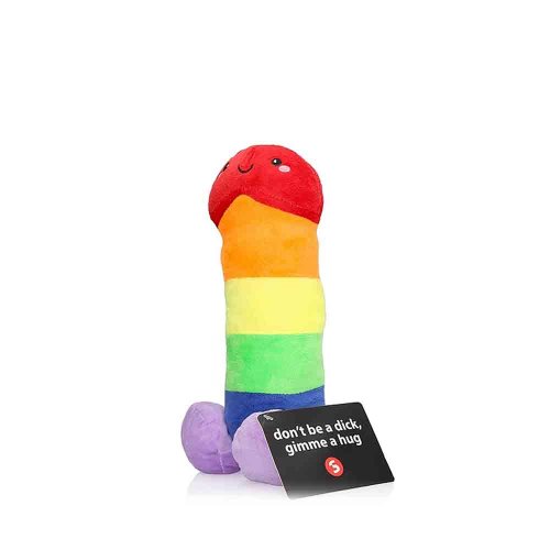 Penis Stuffy - 12\" Rainbow Plushie