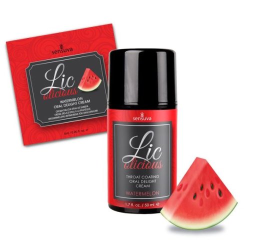 LIC O LICIOUS ORAL DELIGHT CREAM WATERMELON 6ML PACKET