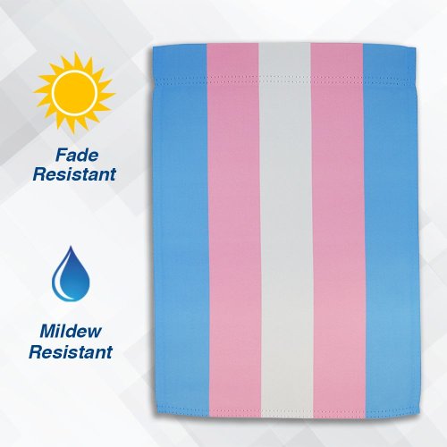 Transgender Pride 12\" x 18\" Garden Flag*