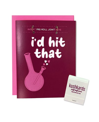 I\'d Hit That Greeting Card w/Matchbook