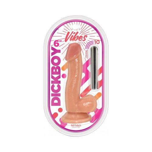 Dick Boy Vibes - 6\" Suction Cup Dildo