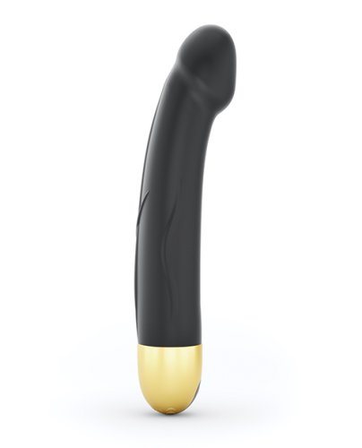 Dorcel Real Vibration M 8.6\" Rechargeable Vibrator 2.0 - Black/Gold