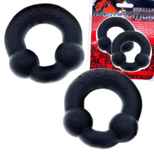 ULTRABALLS 2 PK COCKRING NIGHT (NET)