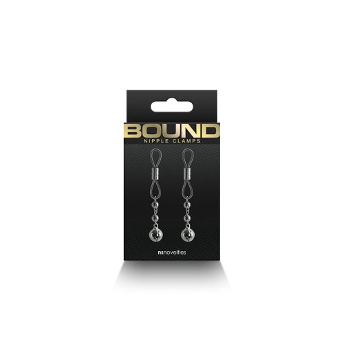 Bound Nipple Clamps - D1 - Gunmetal