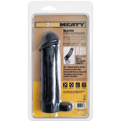 Meaty Cock Extender - Black