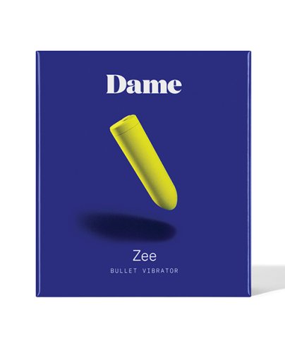 Dame Zee Bullet Vibrator - Citrus