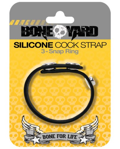 Boneyard Cock Strap - Black