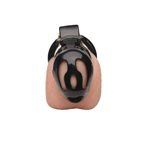 Hard Stop Double Ring Chastity Cage