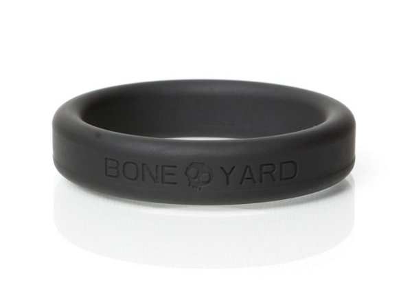 BONEYARD SILICONE RING 45MM BLACK