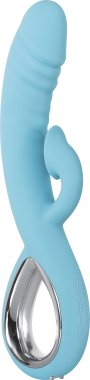 EVOLVED TRIPLE INFINITY VIBRATOR W/ SUCTION BLUE
