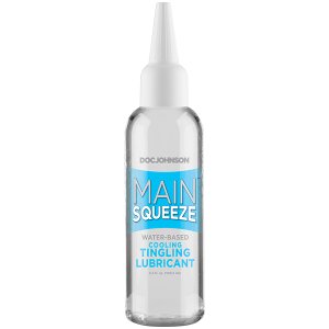 MAIN SQUEEZE COOLING TINGLING WATER BASED LUBRICANT 3.4 OZ