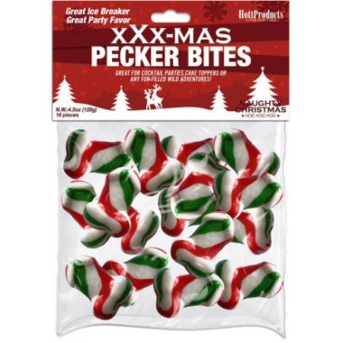 XXX-Mas Pecker Bites Hard Candies 16pcs