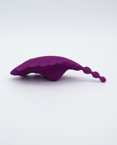 Natalie\'s Toy Box Shell Yeah! Remote Controlled Wearable Panty Vibrator - Purple