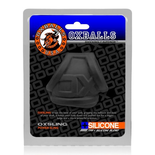 OXSLING COCKSLING SILICONE BLACK ICE (NET)