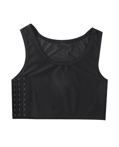 Gender Fluid Chest Compression Binder - M Black