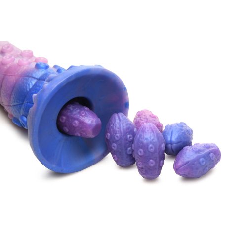 Tenta-Queen Ovipositor Large Dildo &Eggs