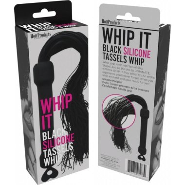 Whip It! Black Tassel Whip