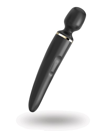 SATISFYER WAND-ER WOMAN BLACK/ GOLD