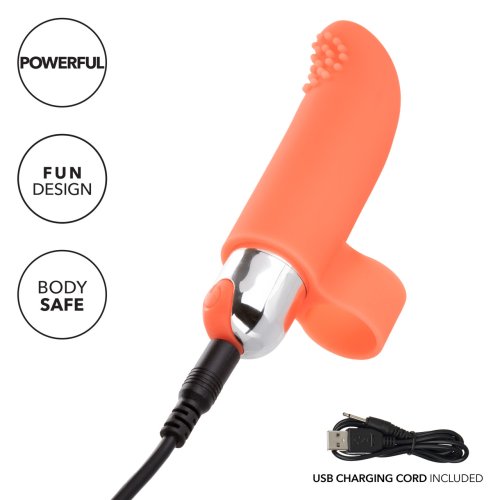 INTIMATE PLAY RECHARGEABLE FINGER TICKLER