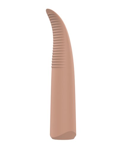 NUDE Laurel Rechargeable Travel Massager - Tan