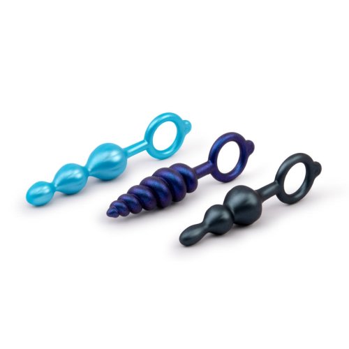 b-Vibe Beaded Butties Bundle 3pc plugs