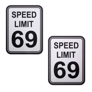 Speed Limit 69 Nipple Pasties