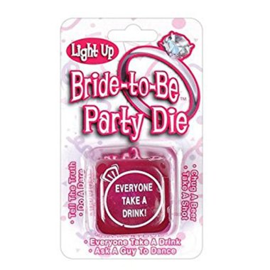 Bride-to-Be Light Up Party Die *