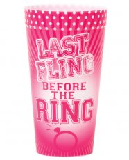 Last Fling Before the Ring Drinking Cup