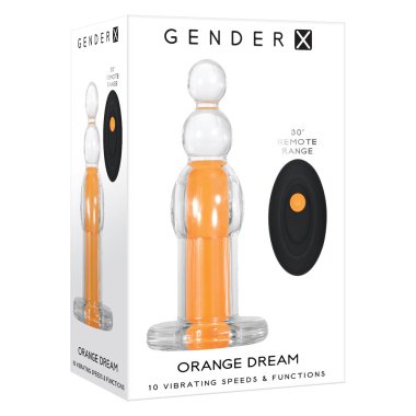 Gender-X Orange Dream Vibrating Plug *