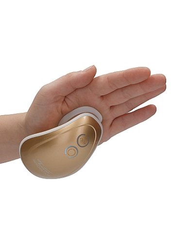 TWITCH HANDS FREE SUCTION & VIBRATION TOY GOLD
