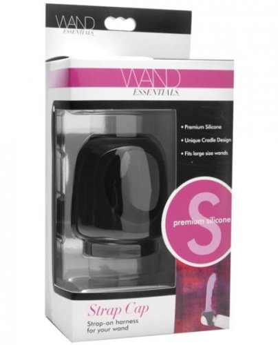 WAND ESSENTIALS STRAP CAP WAND HARNESS FOR DILDOS