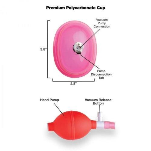 Size Matters Vaginal Pump w 3.8\" Sm Cup