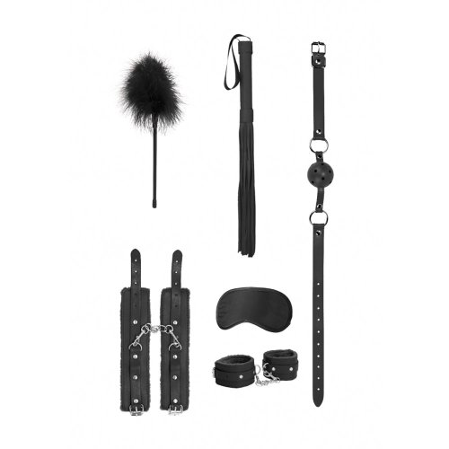 Ouch! Beginners Bondage Kit - Black